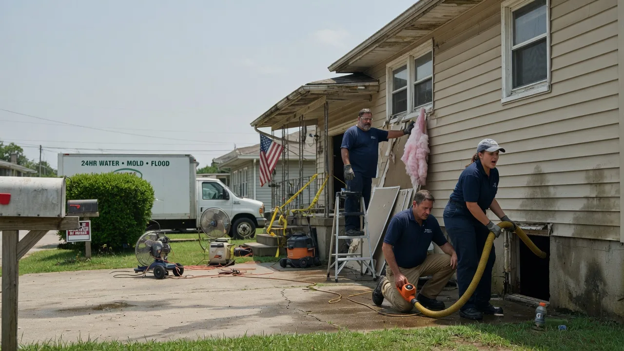 Water Damage Repair in Bridgeville, PA near me